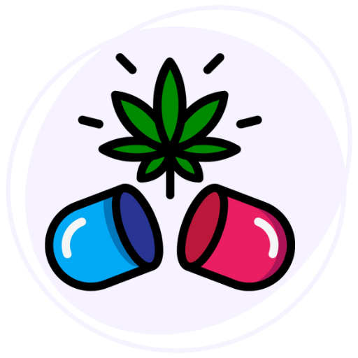 Icon of cannabis