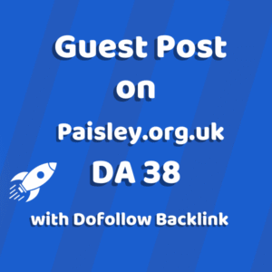 Guest Post on Paisley.org.uk