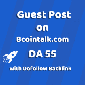 Guest Post on Bcointalk.com