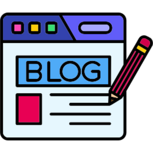Icon of Blog Writing