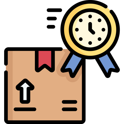 Icon of Delivered on time