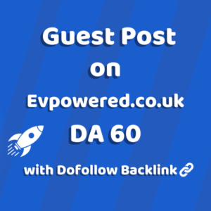 Image of evpowered.co.uk for guest post product