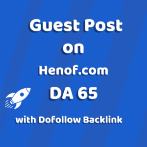 Image of Henof.com for guest post product