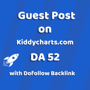 Image of Kiddycharts.com for guest post product