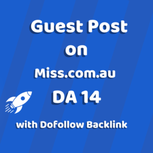 Image of Miss.com.au for guest post product