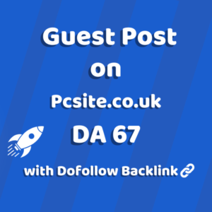 Image of Pcsite.co.uk for guest post product