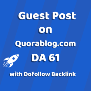Image of Quorablog.com for guest post product