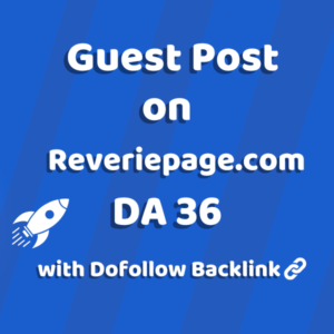 Image of Reveriepage.com for guest post product