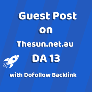 Image of Thesun.net.au for guest post product