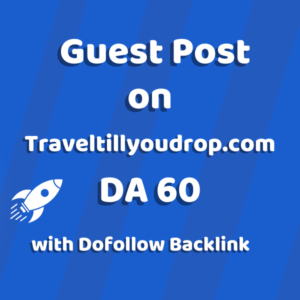 Image of Traveltillyoudrop.com for guest post product