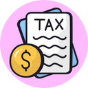Icon of taxation