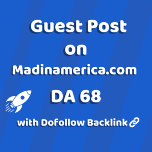 Image of Madinamerica.com for guest post product
