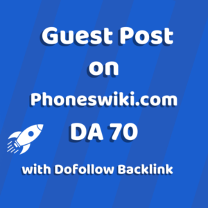 Image of Phoneswiki.com for guest post product