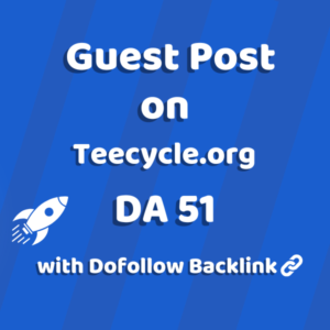 Image of Teecycle.org for guest post product