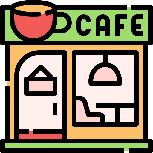 Icon of cafe