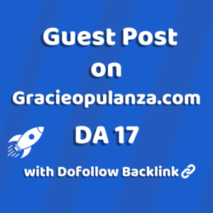 Image of Gracieopulanza.com for guest post product