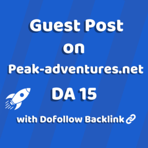 Image of peak-adventures.net for guest post product