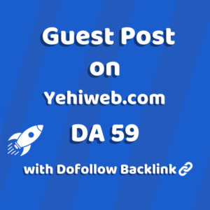 Image of Yehiweb.com for guest post product