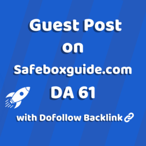 Image of Safeboxguide.com for guest post product
