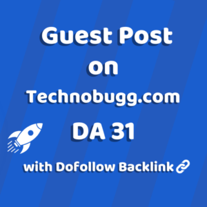 Image of Technobugg.com for guest post product