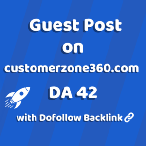 Image of customerzone360.com for guest post product