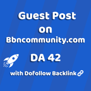 Image of Bbncommunity.com for guest post product
