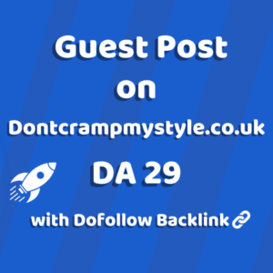 Image of Dontcrampmystyle.co.uk for guest post product