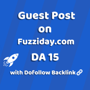Image of Fuzziday.com for guest post product