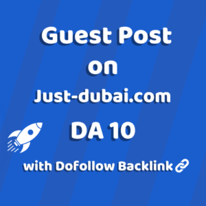 Image of just-dubai.com for guest post product