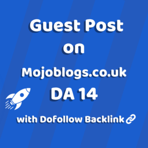 Image of Mojoblogs.co.uk for guest post product