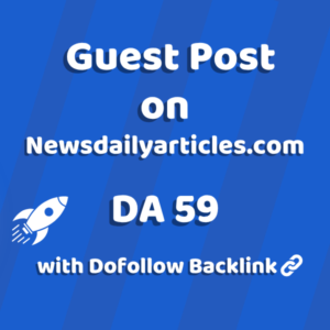 Image of Newsdailyarticles.com for guest post product