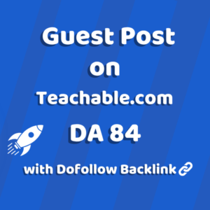 Image of Teachable.com for guest post product