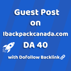 Image of Ibackpackcanada.com for guest post product