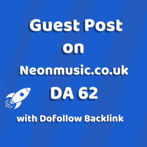 Image of Neonmusic.co.uk for guest post product