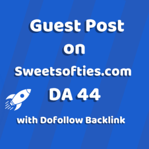 Image of Sweetsofties.com for guest post product