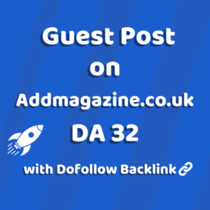 Image of Addmagazine.co.uk for guest post product
