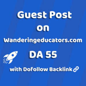 Image of Wanderingeducators.com for guest post product